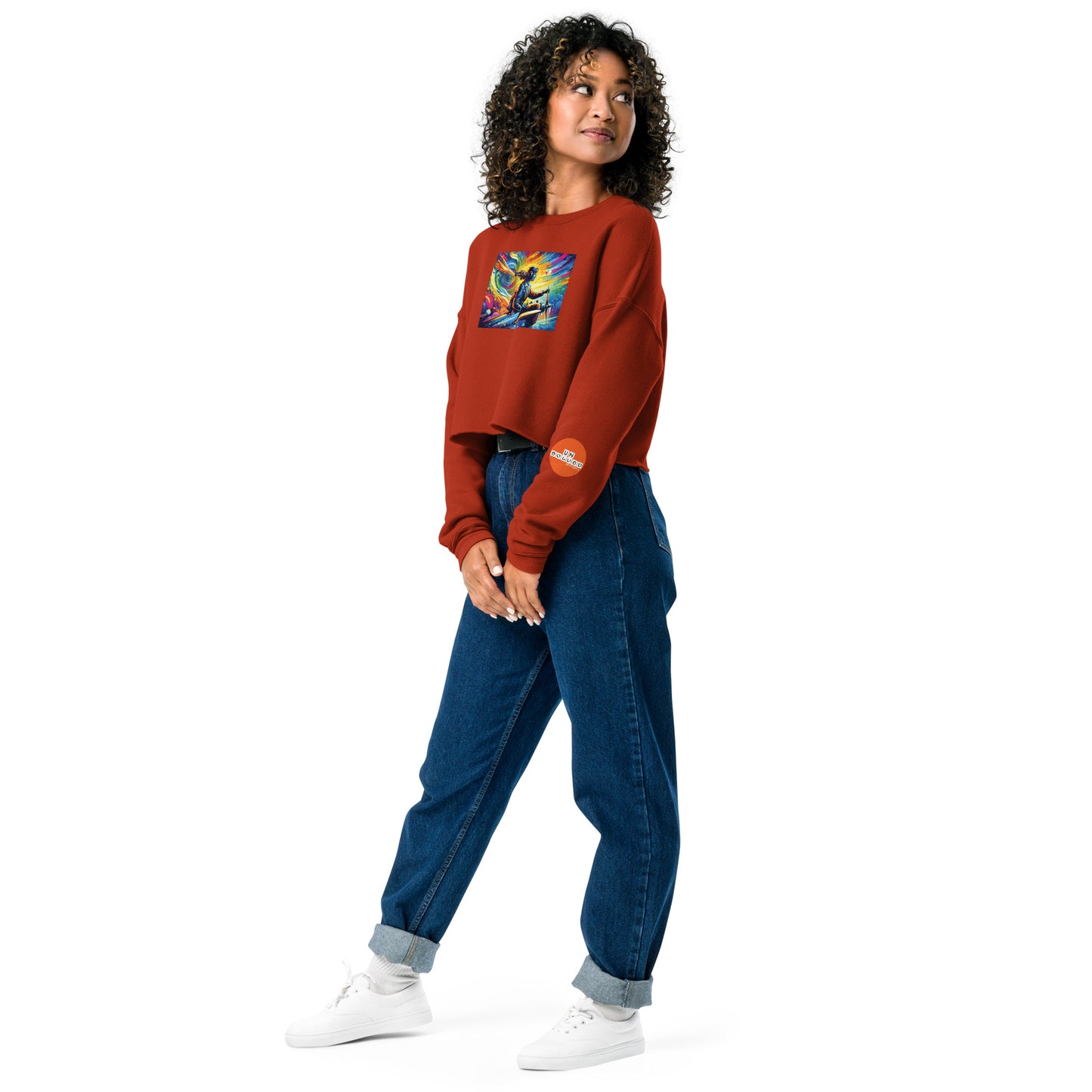 Stellar Pilot Crop Sweatshirt