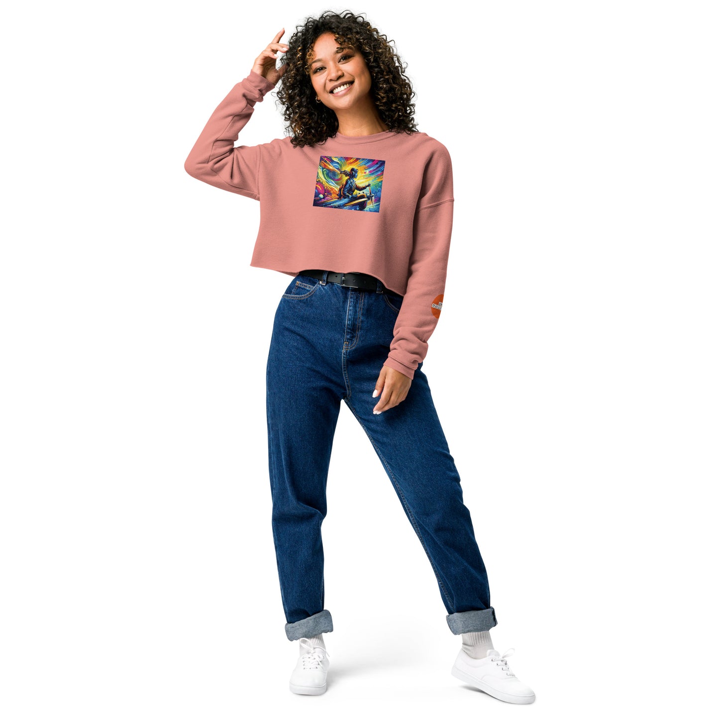 Stellar Pilot Crop Sweatshirt